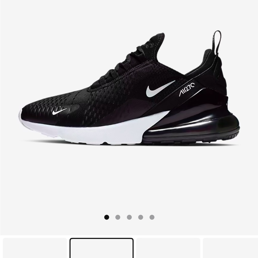 Brand New Never Worn Nike Air Max 270 Black and White Women’s Shoes